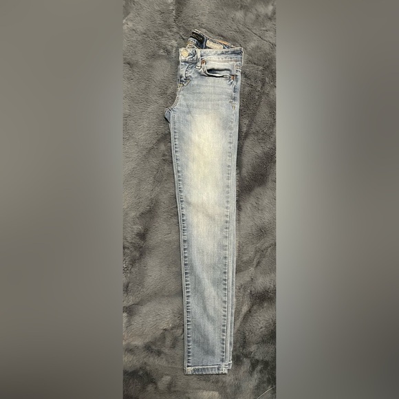 Aeropostale NYC blue jeans Denim Jegging Sz. 000 Reg. 26” waist - Picture 3 of 6